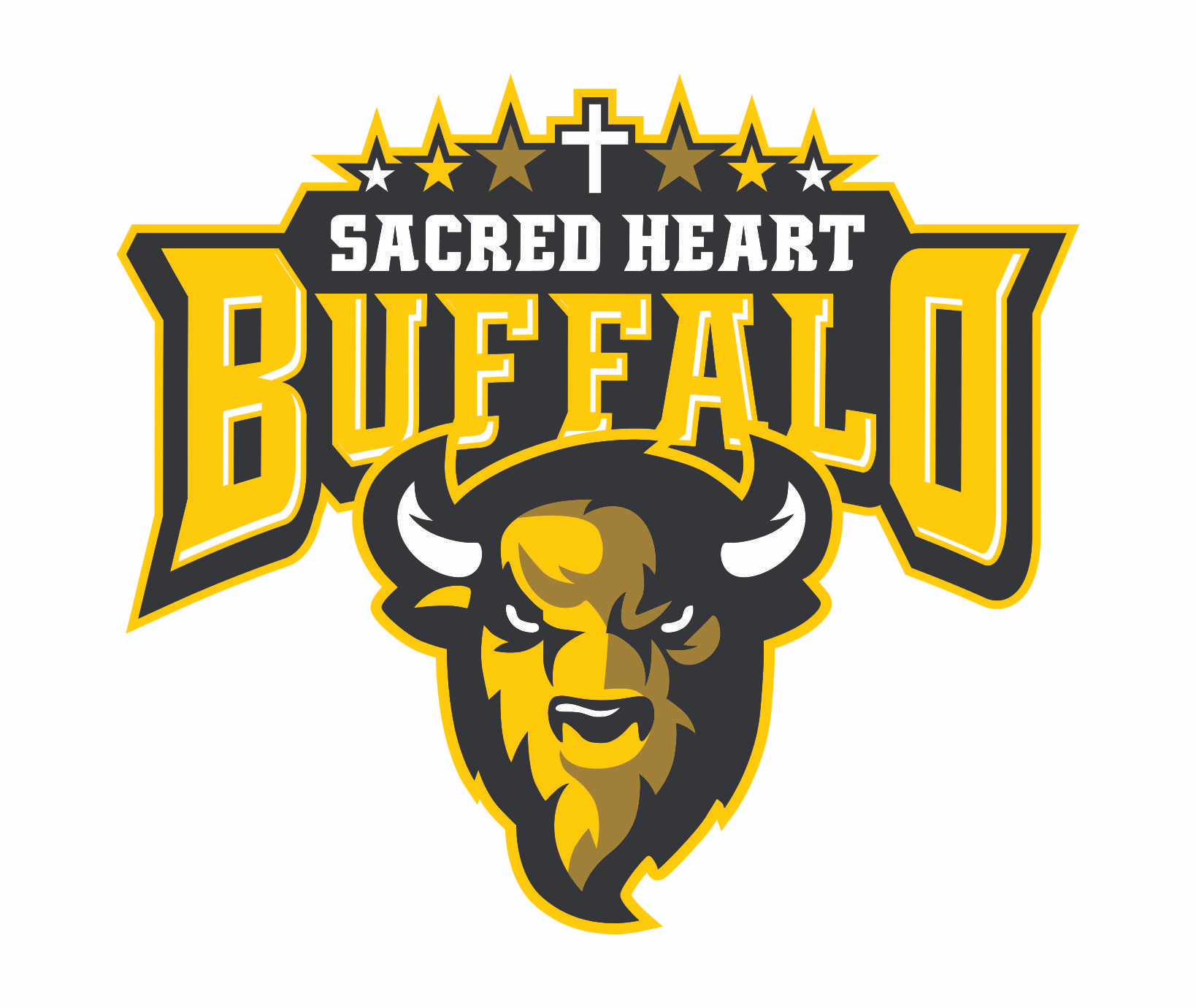 Sacred Heart Buffalo Logo